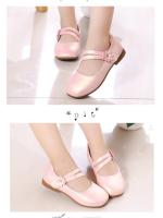 Zapatos de cuero con flores para niña, calzado plano de princesa para fiesta de boda, dulce y suave, clásico, para primavera y otoño - details 16