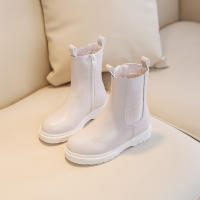 Nuevas botas de cigarrillos para niñas celebridades de Internet de moda botas de estilo británico para niños. - details 2