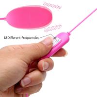 Doble Vibración USB Huevo 12 Frecuencias, Velocidad Variable, Impermeable, Juguetes para Adultos para Mujeres - details 3