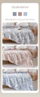 Manta de Algodón Gaze de 4 Capas Cubierta Refrescante para Cama Doble Ideal para Verano - details 1