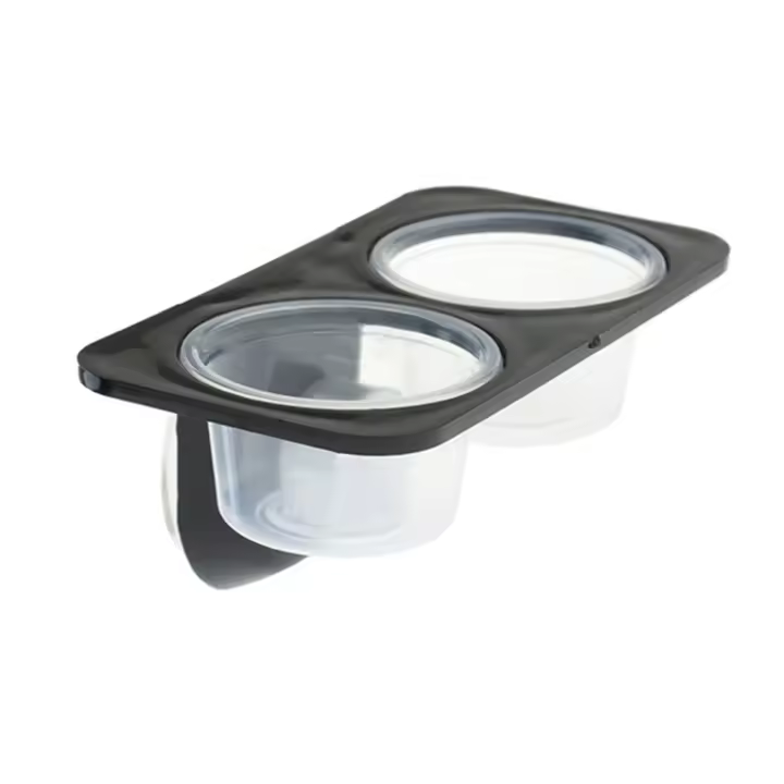 Cuencos de alimentación con ventosa para Reptiles y anfibios, contenedor de comida con tazón para alimentación de agua y comida de Reptiles, Gecko - 1