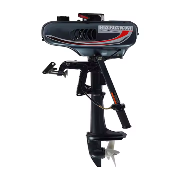 Motor fueraborda para barco de pesca, sistema de refrigeración por agua, Motor de gasolina, resistente, 2 tiempos, 3.5HP - 1