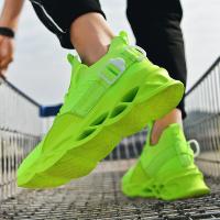 Zapatos Transpirables para Hombre 2025 Zapatillas Ligeras y Suaves, Diseño Nuevo, Zapatos Casuales para Adultos, Verde, Talla Grande 39-46 - details 5