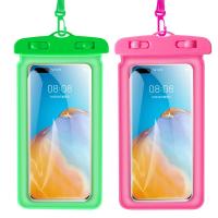 Bolsa de Teléfono Impermeable Universal Gran Bolsa Móvil IPX8 con Cordón para Buceo, Natación, Deportes al Aire Libre 5.2-6.4 Pulgadas - details 4
