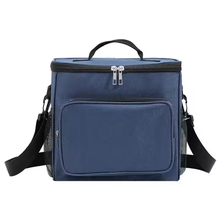 Bolsa aislante gruesa Oxford de hombro Manual de gran capacidad, bolsa de almuerzo para acampar, bolsa de pícnic al aire libre - 1