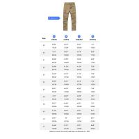 Pantalones de trabajo de algodón para hombre, grueso con múltiples bolsillos Pantalón Cargo, recto, informal, para exteriores, primavera y otoño - details 0