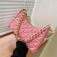 Bolso de hombro Hobo para mujer, bolso de cadena, a cuadros, de moda, avanzado, nueva tendencia - details 12