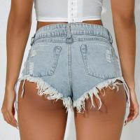 Pantalones vaqueros rotos desgastados para adolescentes, shorts de mezclilla para mujer - details 4