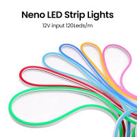 Tira de Luz LED Neón 8x16mm 12V 120Leds/m Cinta Flex de Silicona Tubo Barra IP67 Impermeable para Bricolaje Señal Roja Verde Azul Blanca XUNATA - details 2