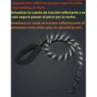 Correa de Nylon para Perros Reflectante y Cómoda con Asa Acolchada de 1.5m Adecuada para Perros Pequeños y Grandes Accesorios de Senderismo al Aire Libre y Entrenamiento - details 3