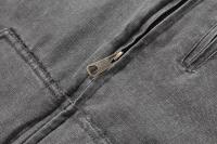 Chaleco de trabajo de algodón de pato con forro sherpa para hombre, chaqueta de lana táctica sin mangas de caza de lona simulada lavada vintage, chalecos de invierno - details 10