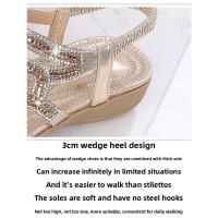 Sandalias de Mujer Primavera 2025 Estilo Boho con Mini Abanico y Cristales - details 6