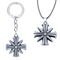 Llavero con colgante de la puerta del Edén para hombre y mujer, llavero con llaveros lejanos, regalo de joyería - details 1