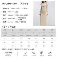 Vestido largo elegante de invierno con manga de viajero, nuevo estilo francés, traje de extremo para mujer - details 6