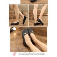 ZAPATOS DE TRABAJO impermeables para restaurante para mujer, mocasines planos para la lluvia, zapatos de cocina, antideslizantes - details 14