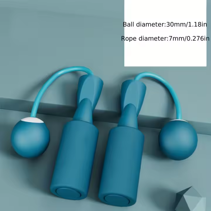 1Pcs Cordless Jump Rope With Heavy Balls For Sports Fitness Training Bodybuilding Exercise - 1