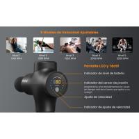 Mebak Pistola de Masaje Masajeador Muscular Eléctrico Mano Atleta Cuello Espalda Alivio del Dolor