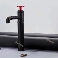 Grifo de diseño de tubería de agua de cobre de estilo Industrial minimalista moderno, grifo para lavar las manos del lavabo del baño - details 0