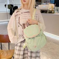 Mochila con cordón de fresa de Color dopamina, mochila de nailon de fruta impermeable de estilo coreano, mochila de viaje de gran capacidad - details 9