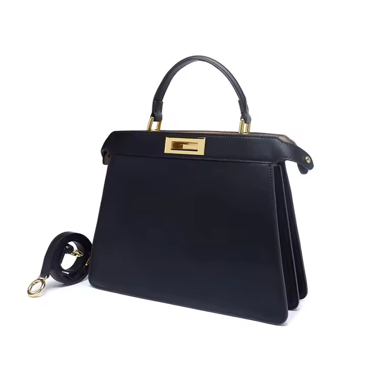 Bolso De Mano De Piel Auténtica para Mujer, Bolso De Hombro, 100% - 1