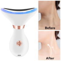 Dispositivo de belleza EMS para cuello Facial, dispositivo de microcorriente, fotón LED, reafirmante, rejuvenecimiento, antiarrugas, Delgado, doble mentón, masajeador de estiramiento Facial - details 1
