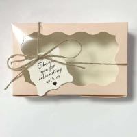 Cajas de Dulces de Pastel de Papel Kraft 10/20Pcs Ideal para Empaquetado de Joyas de Boda - details 6