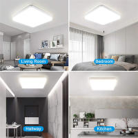 Lámpara de Techo LED Moderna CANMEIJIA 20/30/40/50W Luz de Panel de Techo 220V Iluminación Interior para Cocina Dormitorio Sala de Estar Material de Cuerpo Plástico Color Emitiendo Blanco - details 5