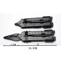 Alicates de Acero Inoxidable Plegables de Bolsillo Herramienta Multifunción de 8 en 1 para Acampar al Aire Libre Deportes y Exteriores - details 3