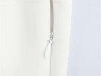 Vestidos Cortos Blancos de Moda para Mujer OUWU Polo, Mini Vestido de Primavera, Vestidos Acanalados de Manga Corta - details 9