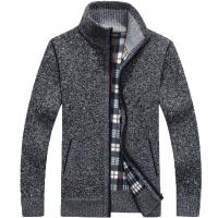 Suéteres de cuello alto para hombre, cárdigans informales, tops de otoño e invierno - details 3