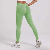 Body deportivo con espalda en V para mujer, pantalones de entrenamiento, yoga, PIESS, levantamiento de cadera, silueta elástica - details 19