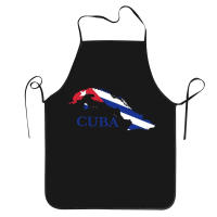 Delantal de Cocina con Bandera de Cuba Havana Unisex para Chefs, Horneados, Jardineros - details 34