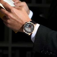 Reloj de Cuarzo de Lujo para Hombres CURREN 8391 Correa de Cuero Automático Moda Deportiva y Ocio - details 16