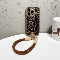Funda de Teléfono con Correa de Leopardo para iPhone Protección Elevada para Cámara Fácil de Llevar - details 3