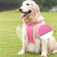 Chaleco de seguridad estilo correas para el pecho para mascotas, arnés para perro impermeable ajustable, conjunto de correa, chaleco tipo arnés para mascotas transpirable, para caminar - details 5