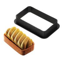 Molde de pastel de bricolaje, herramientas de cocina para hornear, anillo de pastel perforado, molde de corte de pastel de Mousse, molde de pastel de postre francés, nuevo - details 2