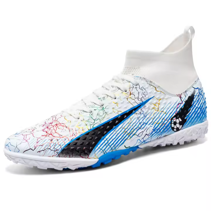 Zapatos de fútbol de alta calidad para hombres, botas de fútbol TF/FG, zapatillas deportivas de entrenamiento profesional para niños jóvenes, zapatos antideslizantes para exteriores - 1