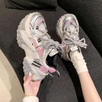 Zapatos deportivos gruesos informales para mujer con logo Dropshipping, estilo cómodo para caminar, zapatos para correr transpirables - details 9