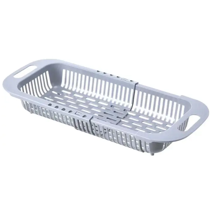 Fregadero Retráctil Multifuncional Cesta de Cocina para Lavar Frutas y Verduras - 1