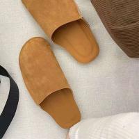 Xinzirain Spa Zapatillas de exterior de ante cómodas de goma súper suave para mujer - details 4
