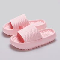 Chanclas de Playa para Mujer Suaves de EVA Zapatillas de Casa Antideslizantes con Suela Gruesa de Nube - details 9