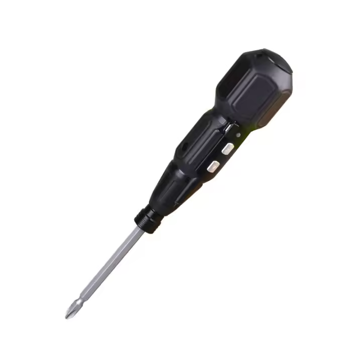 Mini destornillador eléctrico inalámbrico para el hogar, luz de trabajo de punta magnética, recargable por USB, 3,6 V - 1