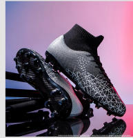 Zapatos de fútbol transpirables de caña alta con interior y exterior de suelo plano antideslizante - details 32