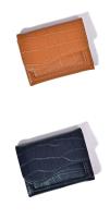 Cartera de Moda para Mujer de Estilo Coreano Multicolor, Múltiples Tarjetas, Patrón de Cocodrilo Clásico, Delgada y 80% de Descuento - details 10