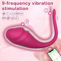 Leten Vibración inalámbrica Love Egg Vibrador Vaginal G Spot Estimulador vibratorio Wearable Bluetooth APP Control Juguetes sexuales para mujeres adultas - details 1