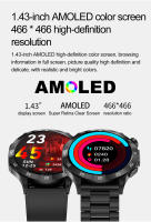 2025 Nuevo ET381 Smartwatch Asistente de voz ECG Electrocardiograma Detección de glucosa en sangre no invasiva Pantalla AMOLED Compatible con Android IOS Smartwatch - details 2