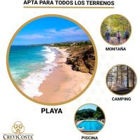 Palmera 2081-3 - Silla de Playa Plegable con reposabrazos Posiciones. Textileno (Elegancia) - details 9