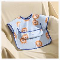 Delantal impermeable de manga corta para bebé, niño y niña, babero de alimentación suave, ropa para eructar - details 16