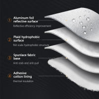 Cubierta de Moto Universal Impermeable 210D con Espesor de Tela Oxford Protección contra Polvo Lluvia Nieve Cubierta de Sol para Motocicleta con Protección UV - details 3