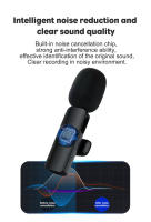 Micrófono Inalámbrico USB-C Grabación de Video para Teléfono Interview - details 5